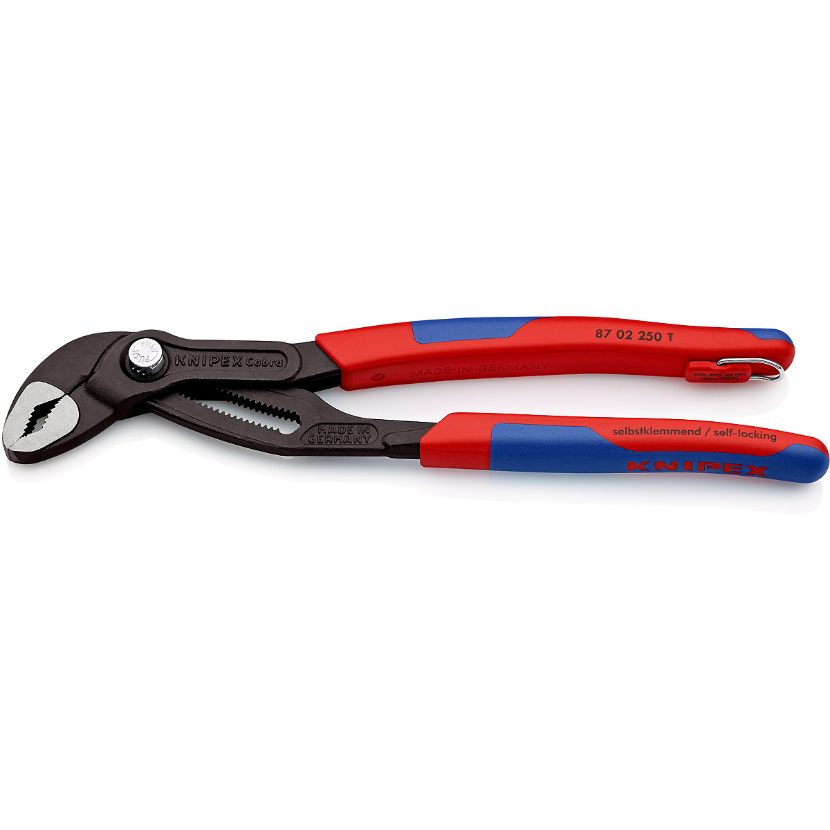 KNIPEX Cobra mit Befestigungsöse