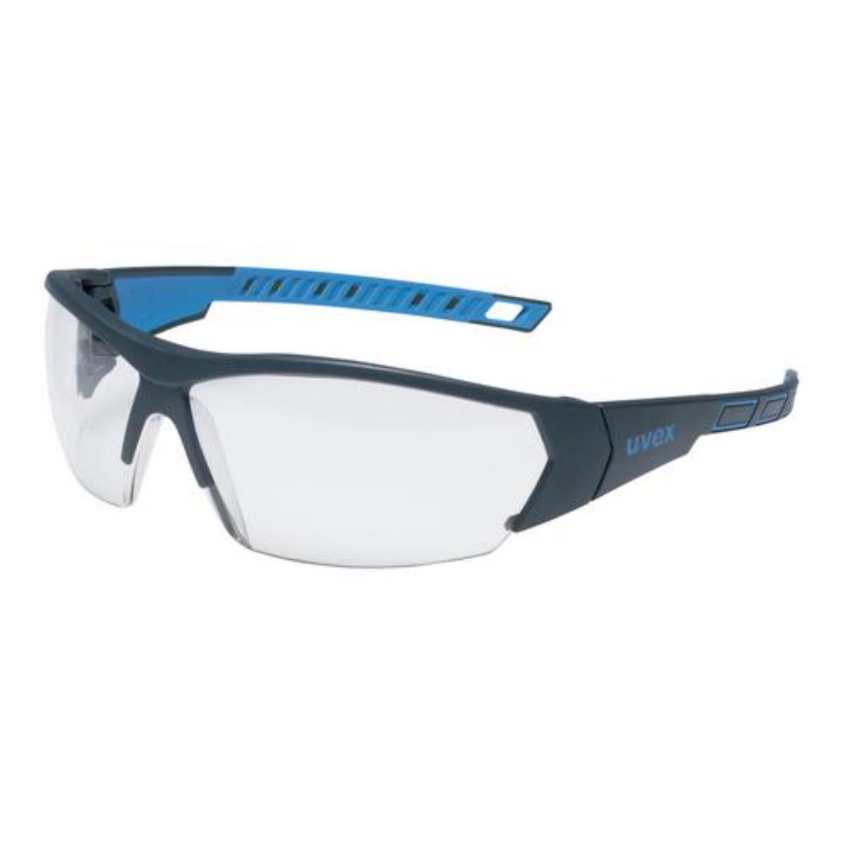 uvex Bügelbrille i-works anthrazit, blau