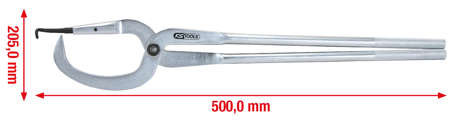 KS Tools NFZ-Bremsfederzange, 500mm