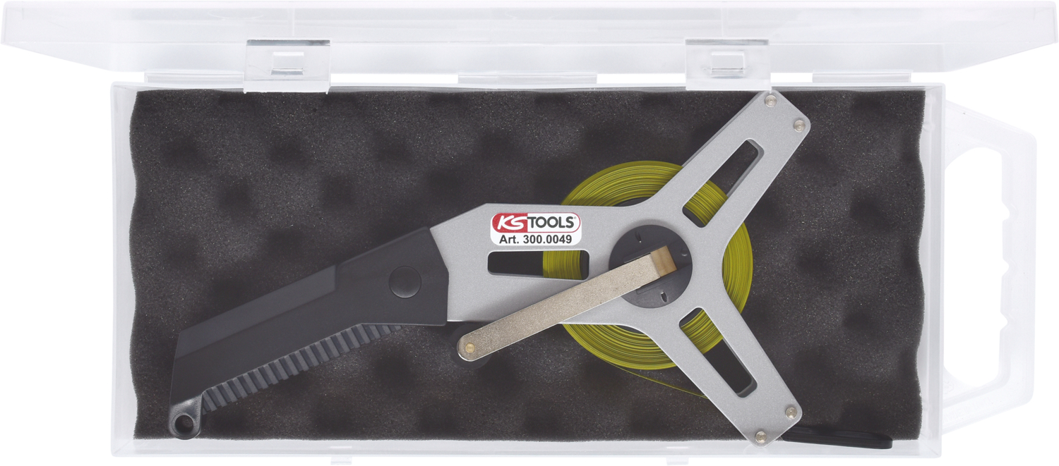 KS Tools Rahmenbandmaß mit gelbem Stahlband