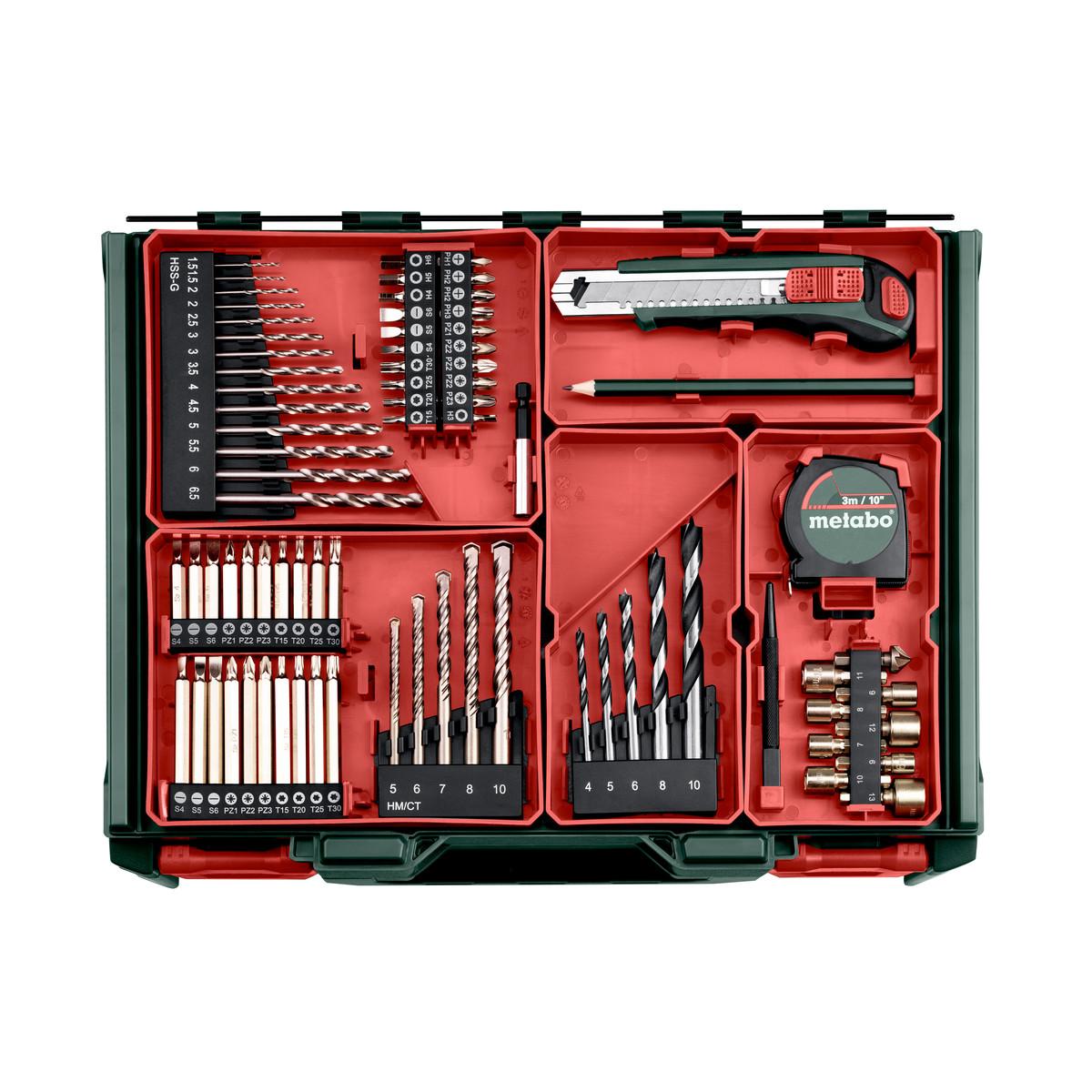 Metabo Mobile Werkstatt SB 18 L Set - 2x 2Ah Li-Power, SC 30