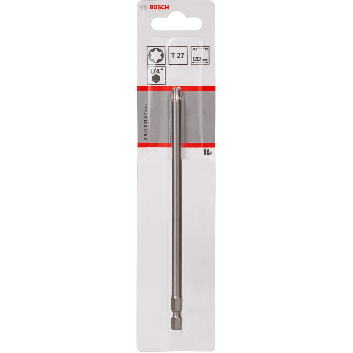 Bosch Schrauberbit Extra-Hart, Torx T27