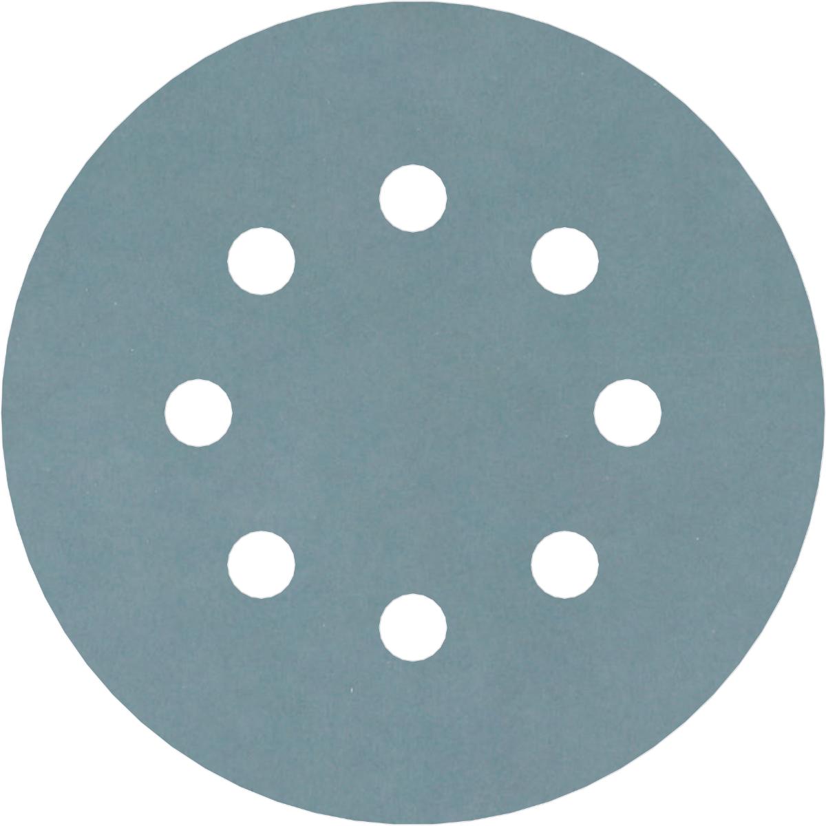 Bosch PRO Schleifblatt F355, 115 mm, 8 Löcher, Klett, 5er-Pack