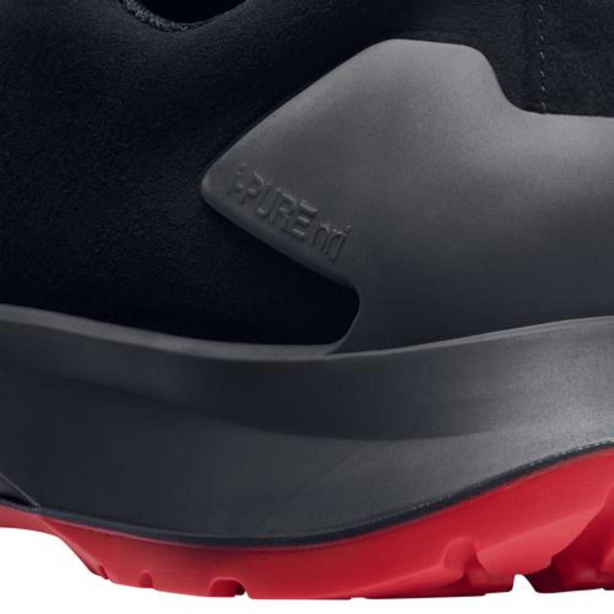 uvex 1 x-craft Sicherheitsschuh Halbschuhe S3L, schwarz/rot