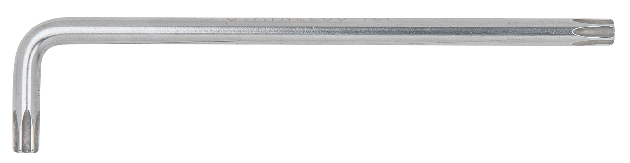 KS Tools EDELSTAHL Torx-Winkelstiftschlüssel mit Bohrung, lang