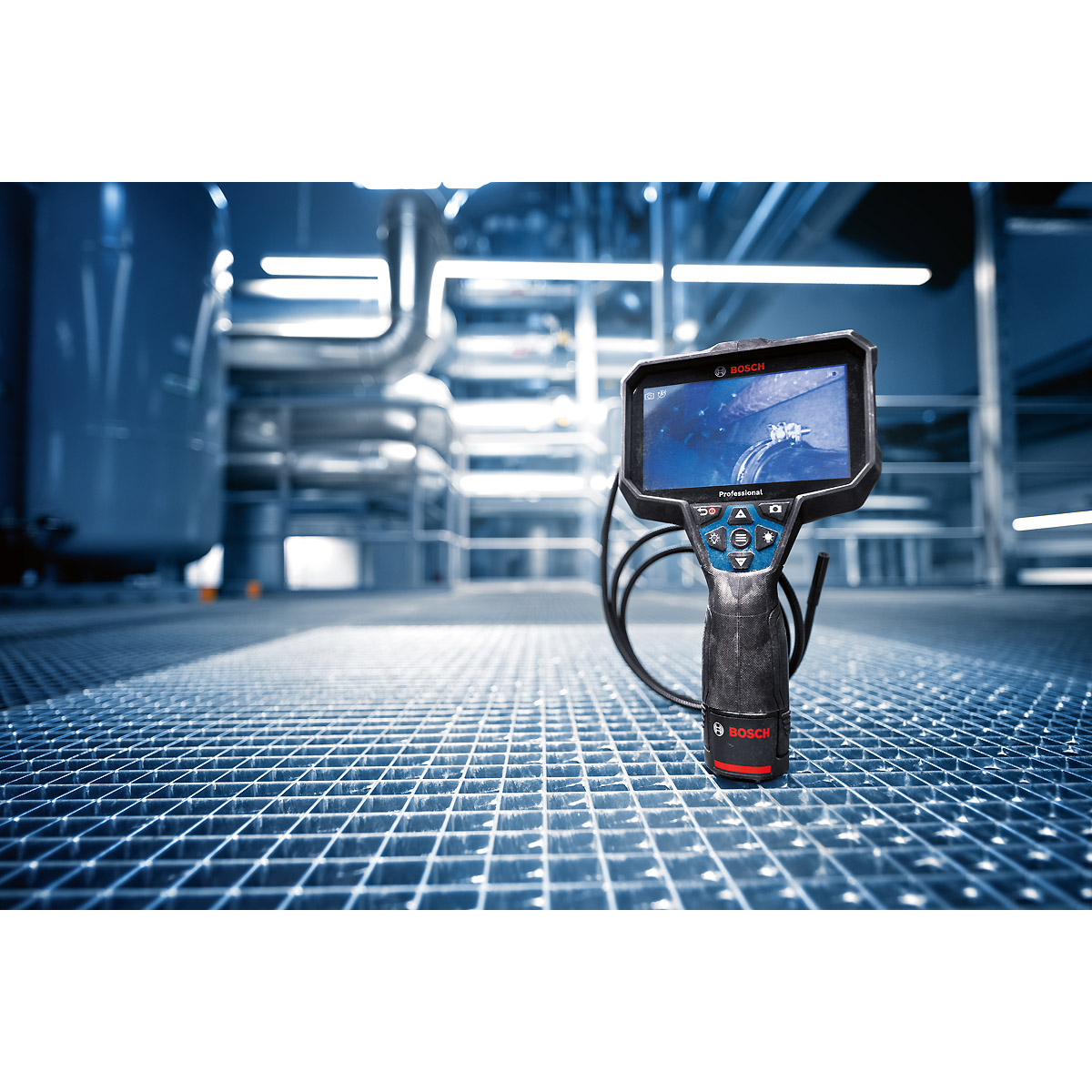 Bosch Inspektionskamera GIC 12V-5-27 C, 1 x Akku GBA 12V 2.0Ah, L-BOXX