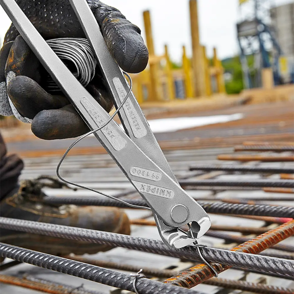 KNIPEX Kraft-Monierzange hochübersetzt glanzverzinkt 300 mm