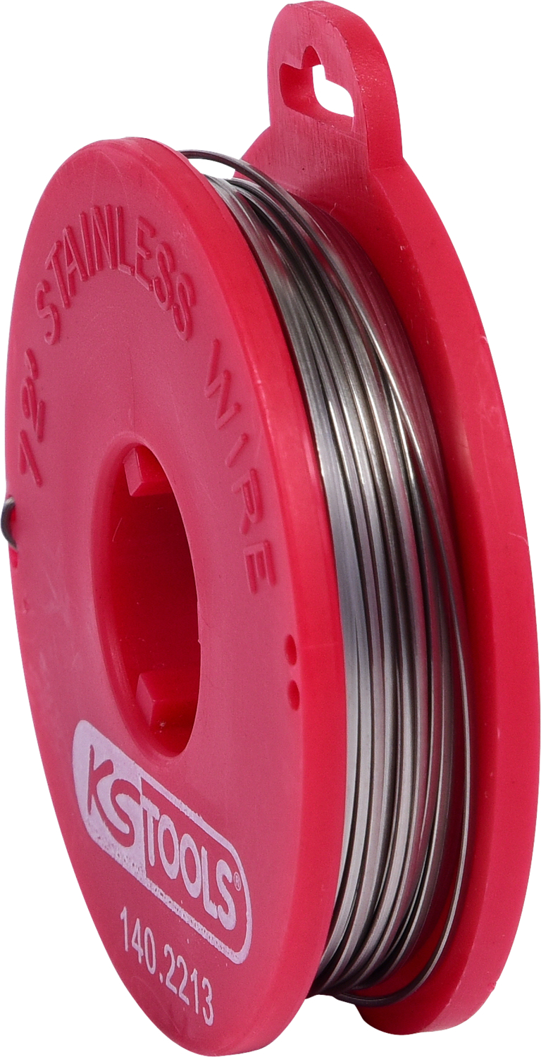 KS Tools Scheiben-Schneiddraht, 3-kant, 21 m