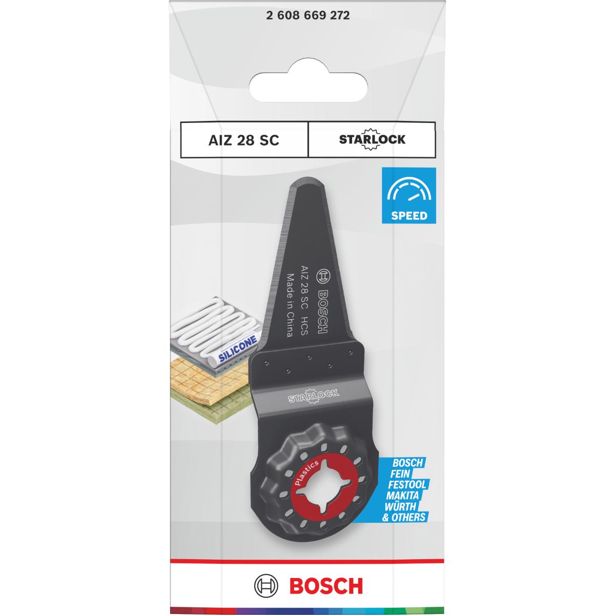 Bosch AIZ 28 SC Kunststoff Schneider, Starlock, 28 x 40 mm, 1-Stück