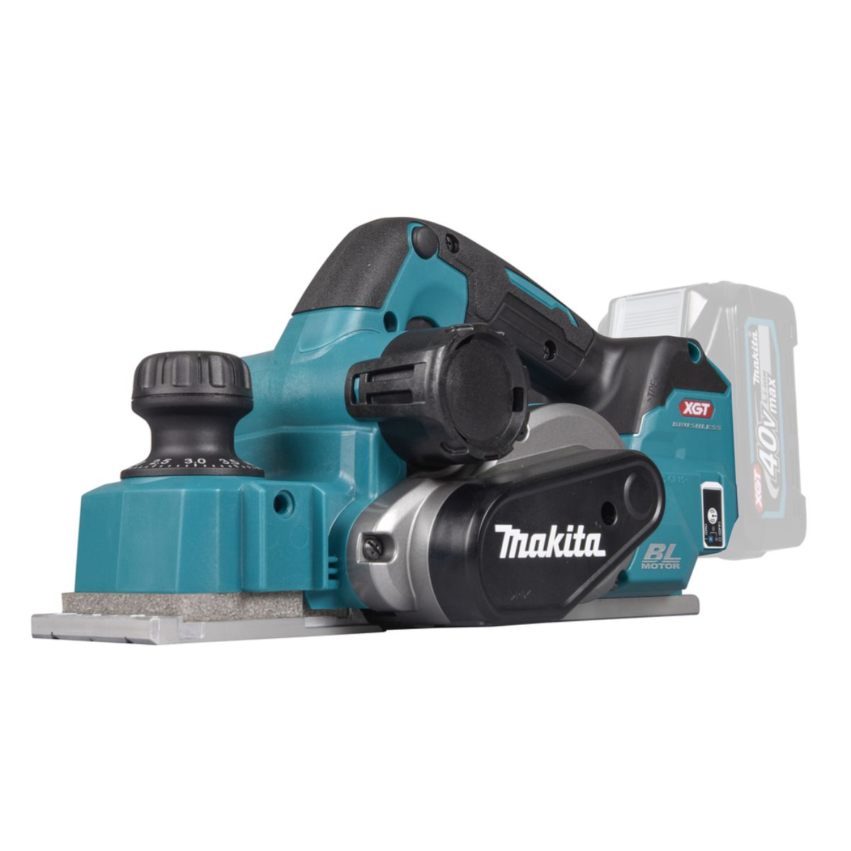 Makita Akku-Hobel 40V max. (ohne Akku, ohne Ladegerät) KP001GZ