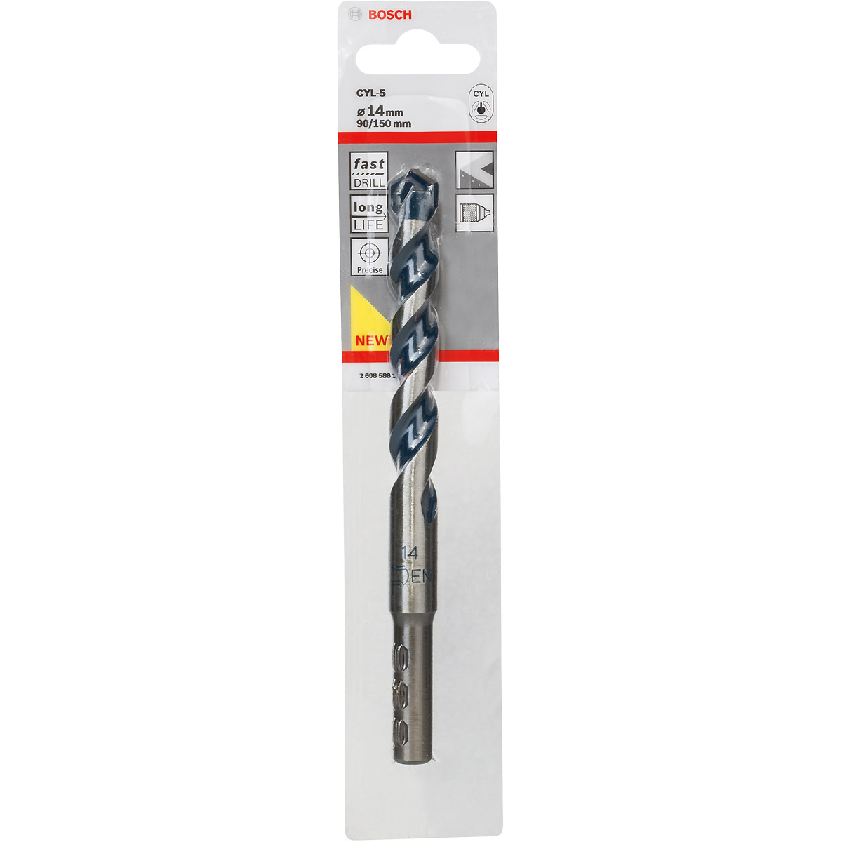 Bosch Betonbohrer CYL-5, Blue Granite