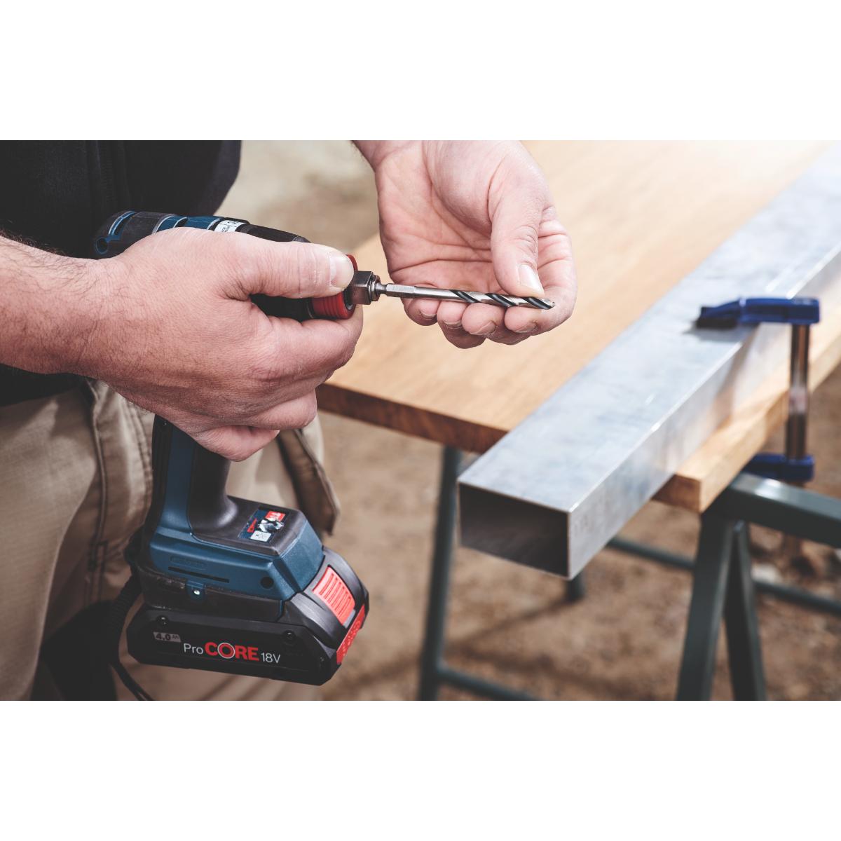 Bosch HSS PointTeQ Sechskantbohrer 8,0 mm, 5-tlg.