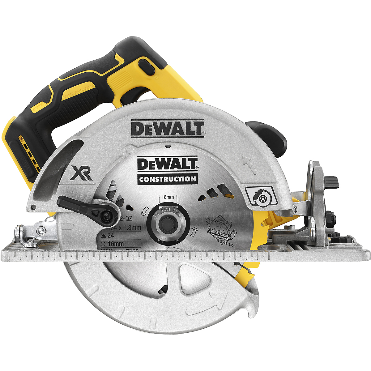 DEWALT Akku-Handkreissäge 18V 184mm Basisversion