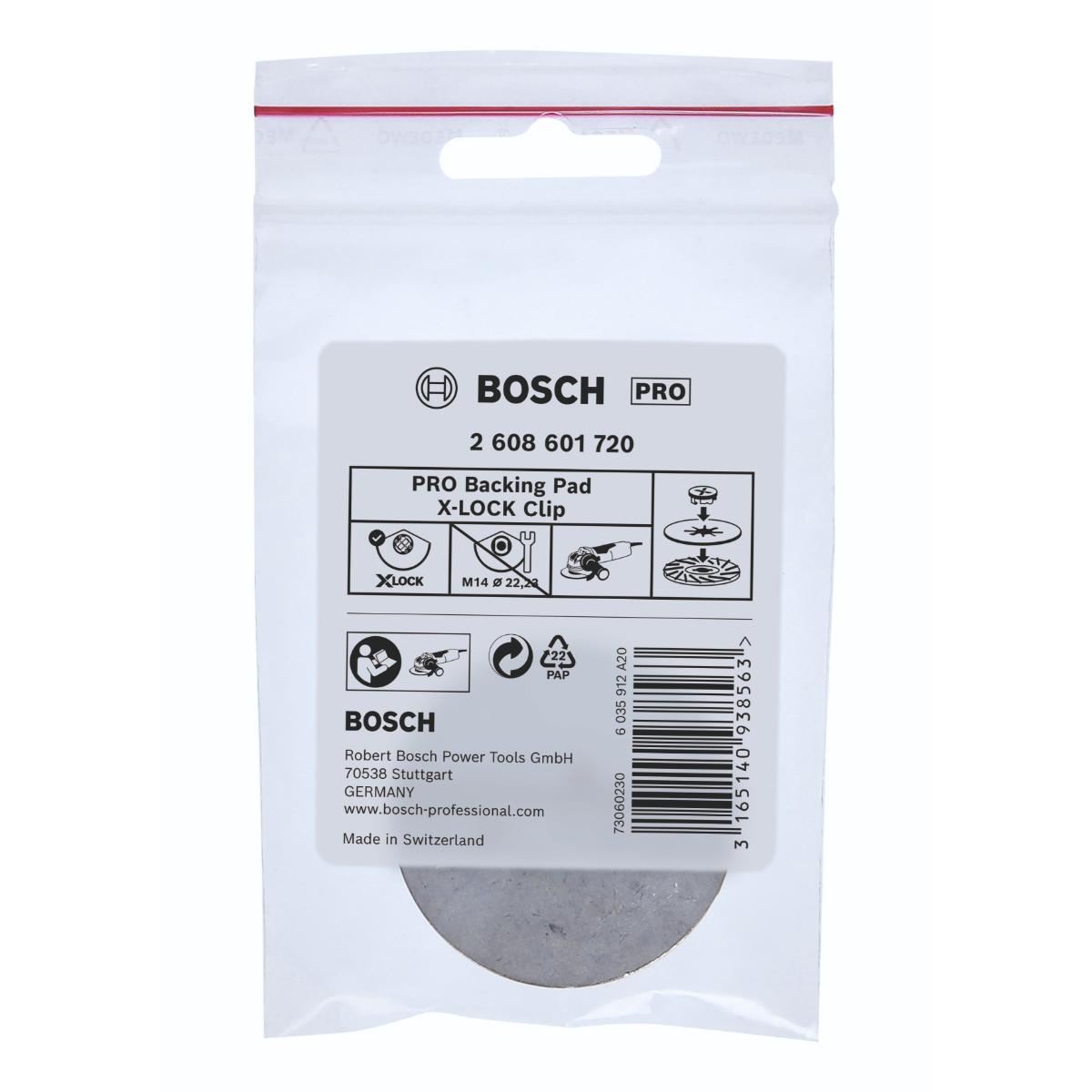 Bosch PRO Stützteller-Clip X-LOCK