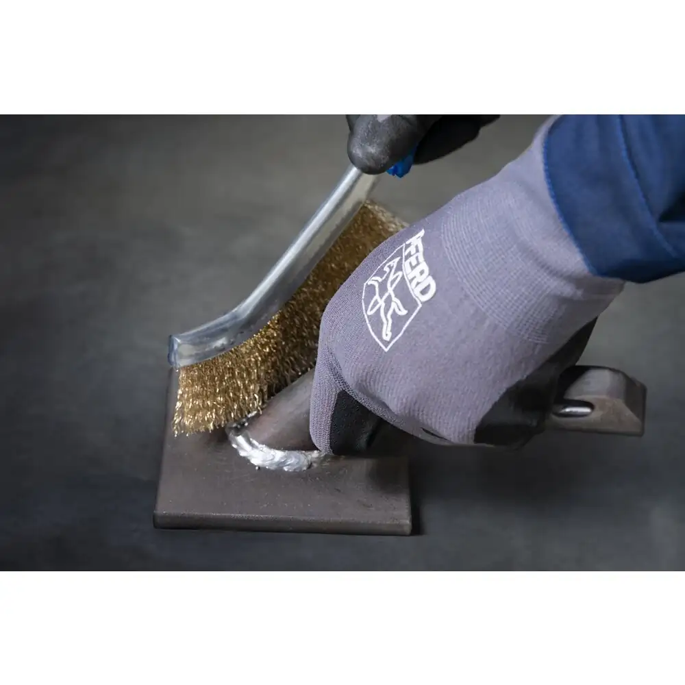 PFERD TOOLS Handbürste gebogen HBG 1reihig Stahl-Draht 0,30