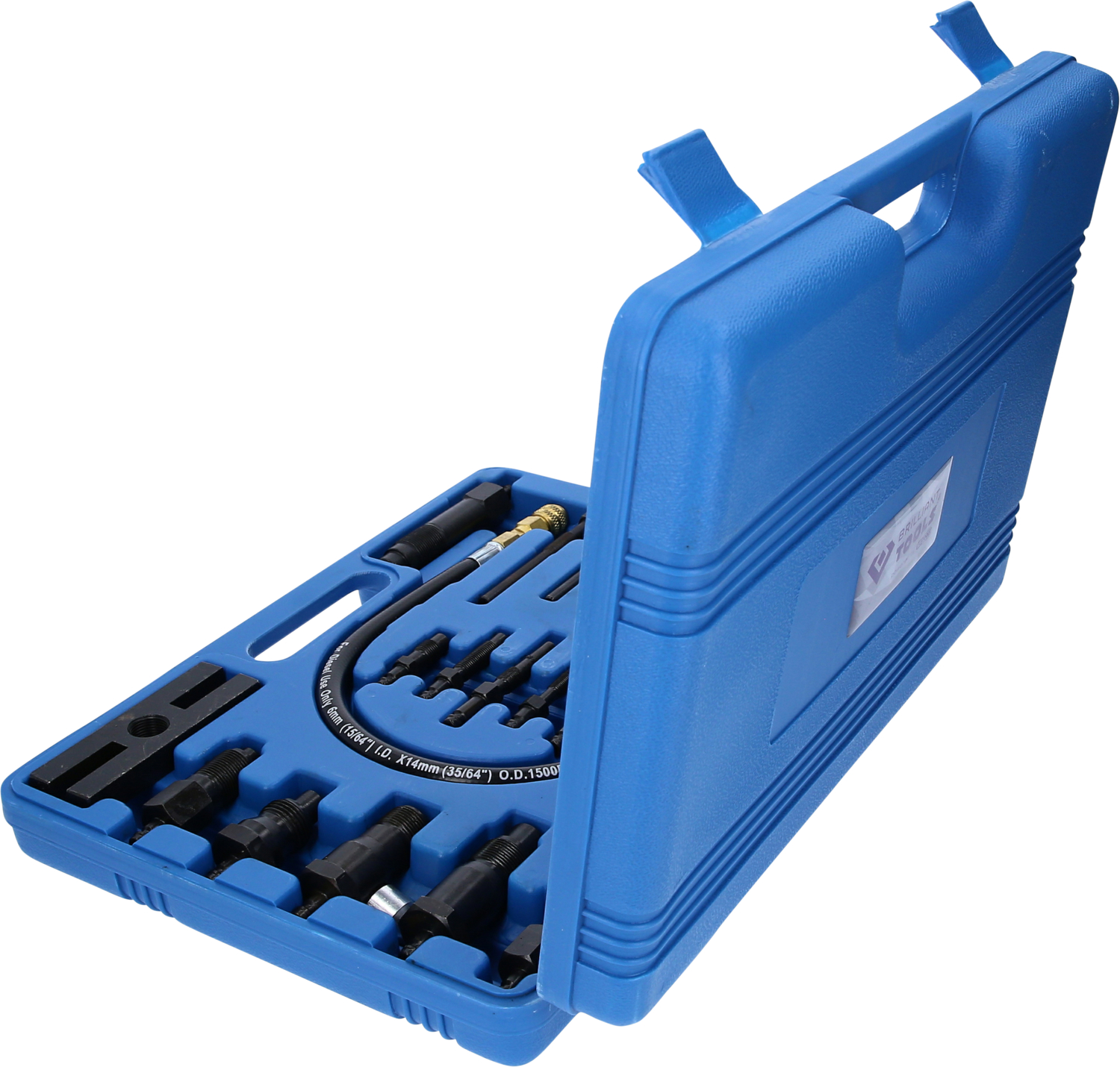 Brilliant Tools Kompressionstester-Satz für Diesel Motoren, 18-tlg - BT581000