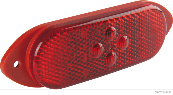 HERTH&BUSS Schlussleuchte, 24 V, LED, CLICK-IN
