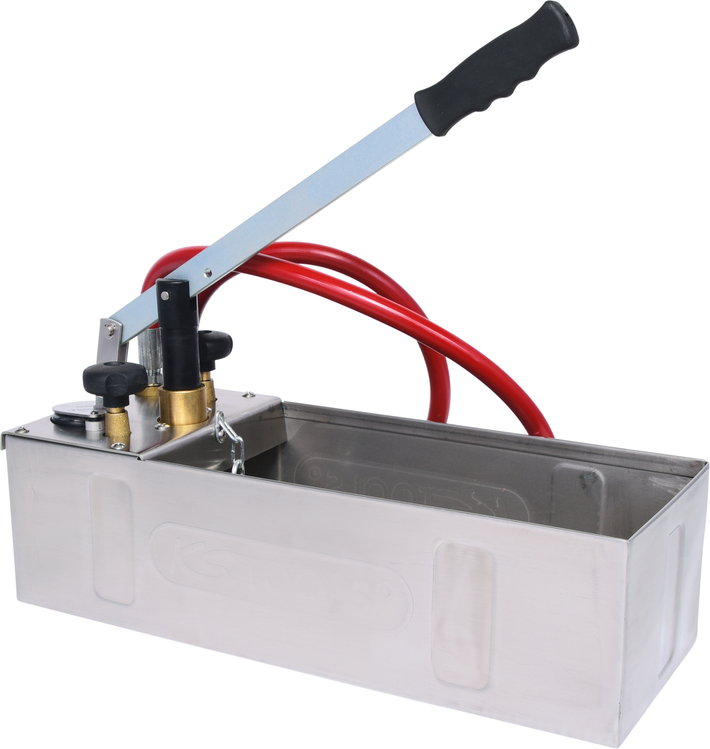 KS Tools Edelstahl Druck-Prüfpumpe, 12 Liter
