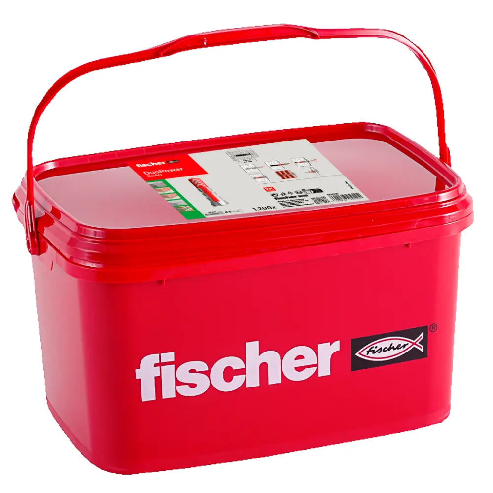 Fischer Universaldübel DuoPower 8x40 Eimer (1.200)