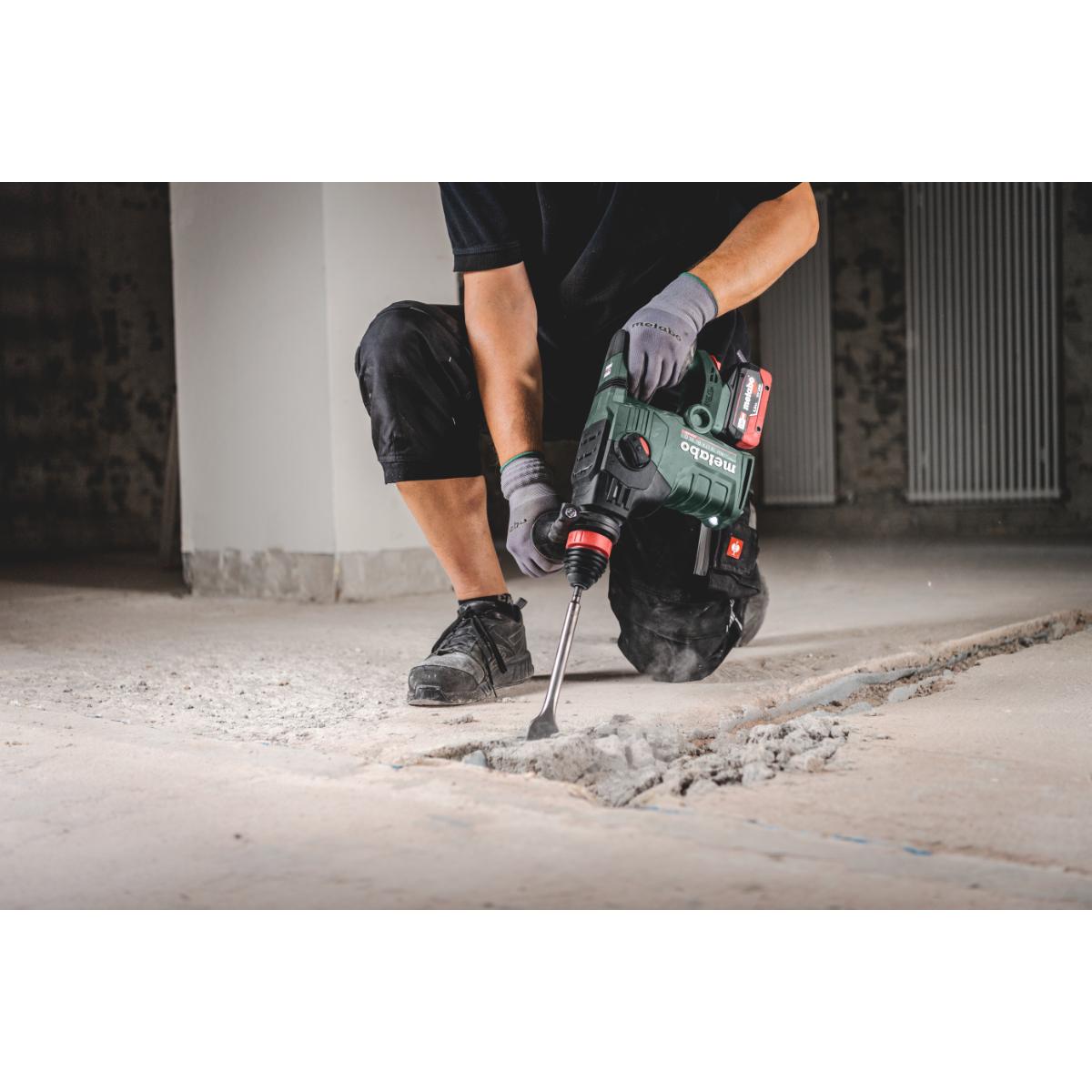 Metabo Akku-Kombihammer KH 18 LTX BL 35 Q - 2x 5,5Ah, ASC 145, metaBOX 185 XL