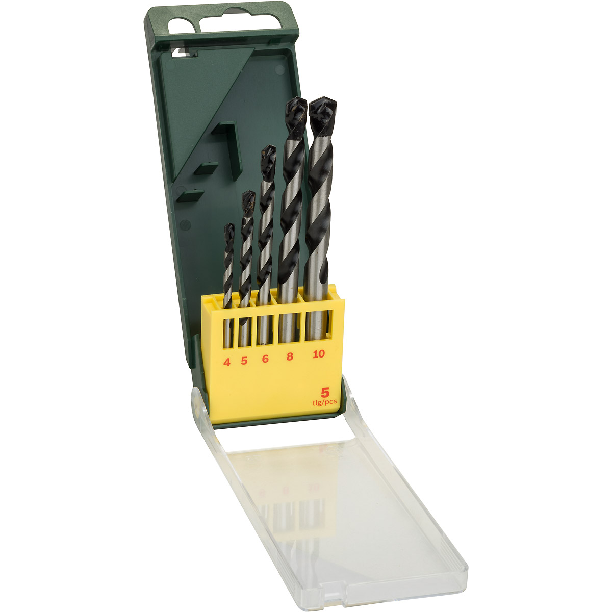 Bosch Betonbohrer-Set, HM, 5-teilig, 4 - 10 mm