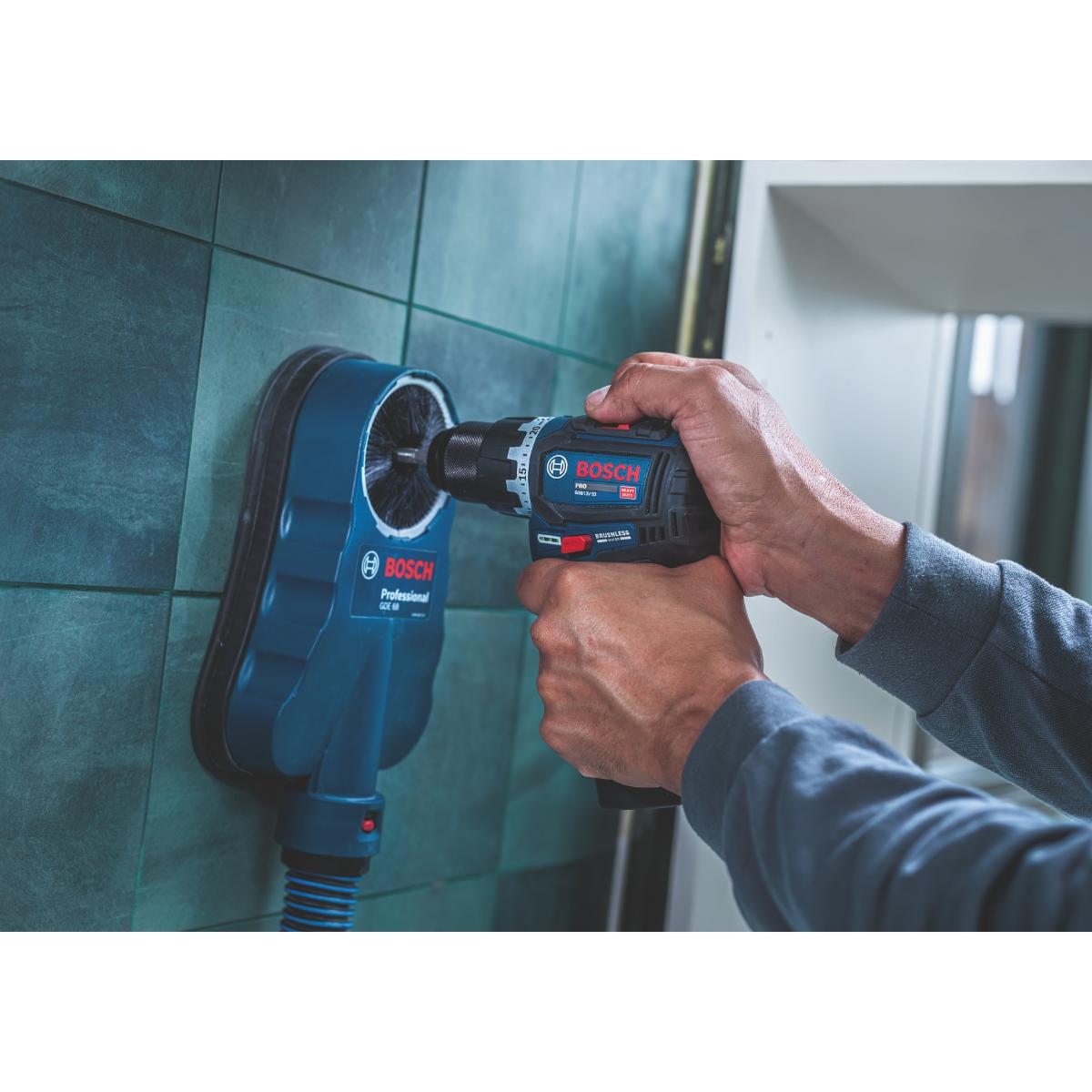 Bosch Akku-Schlagbohrschrauber GSB12V-32, 2x Akku GBA 12V 2.0Ah in L-BOXX