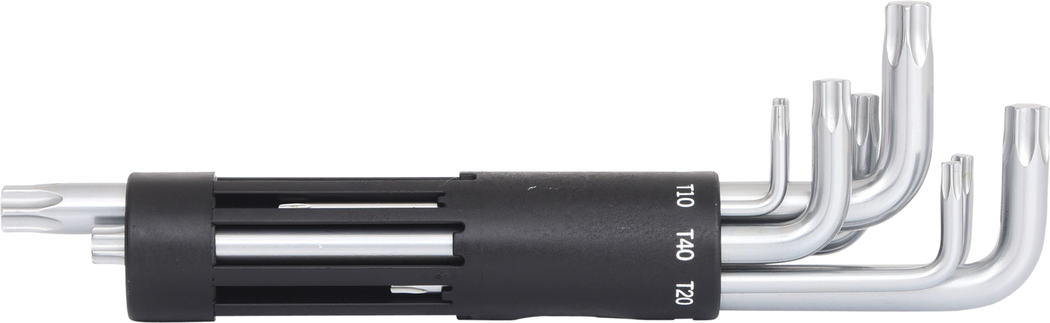 KS Tools 3 in 1 Torx-Winkelstiftschlüssel-Satz,lang,8-tlg