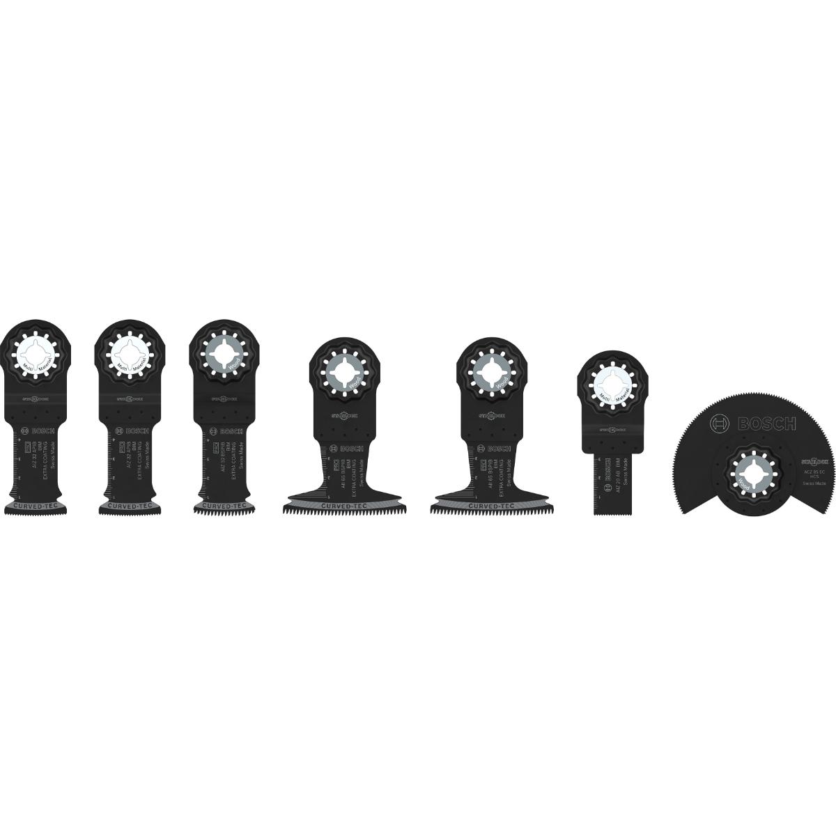 Bosch OMT Holz TU1, 7-teiliges Set