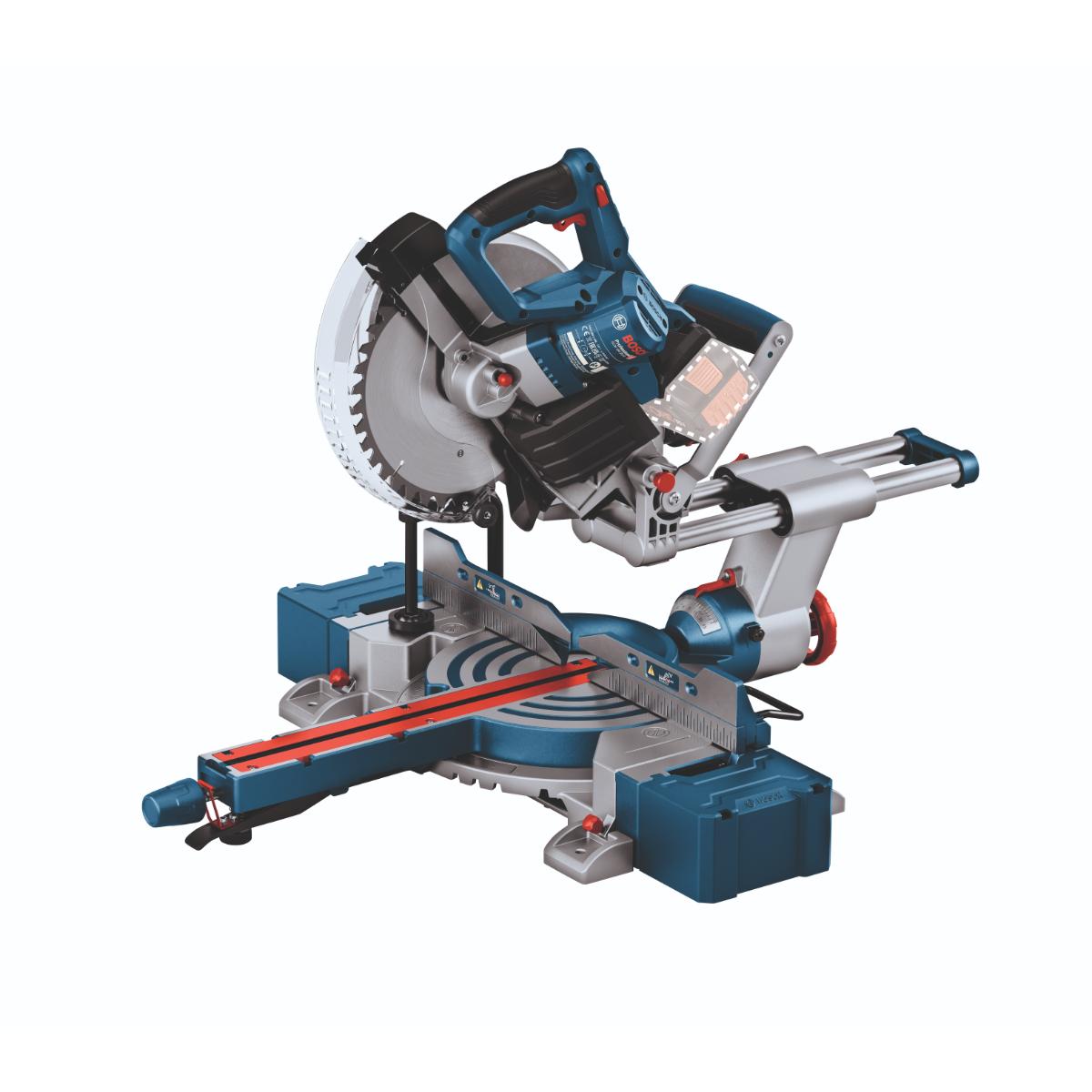 Bosch Akku-Kapp- und Gehrungssäge BITURBO GCM 18V-254 D