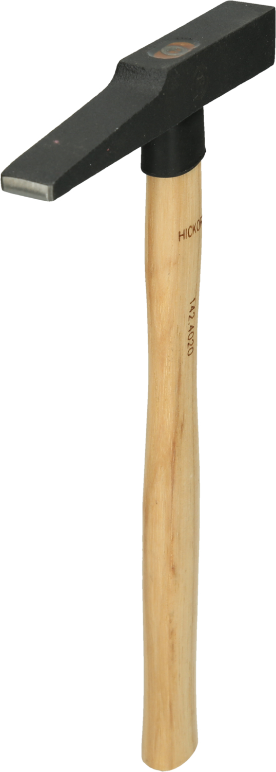 KS Tools Elektrikerhammer, französische Form, Hickory-Stiel, 200g