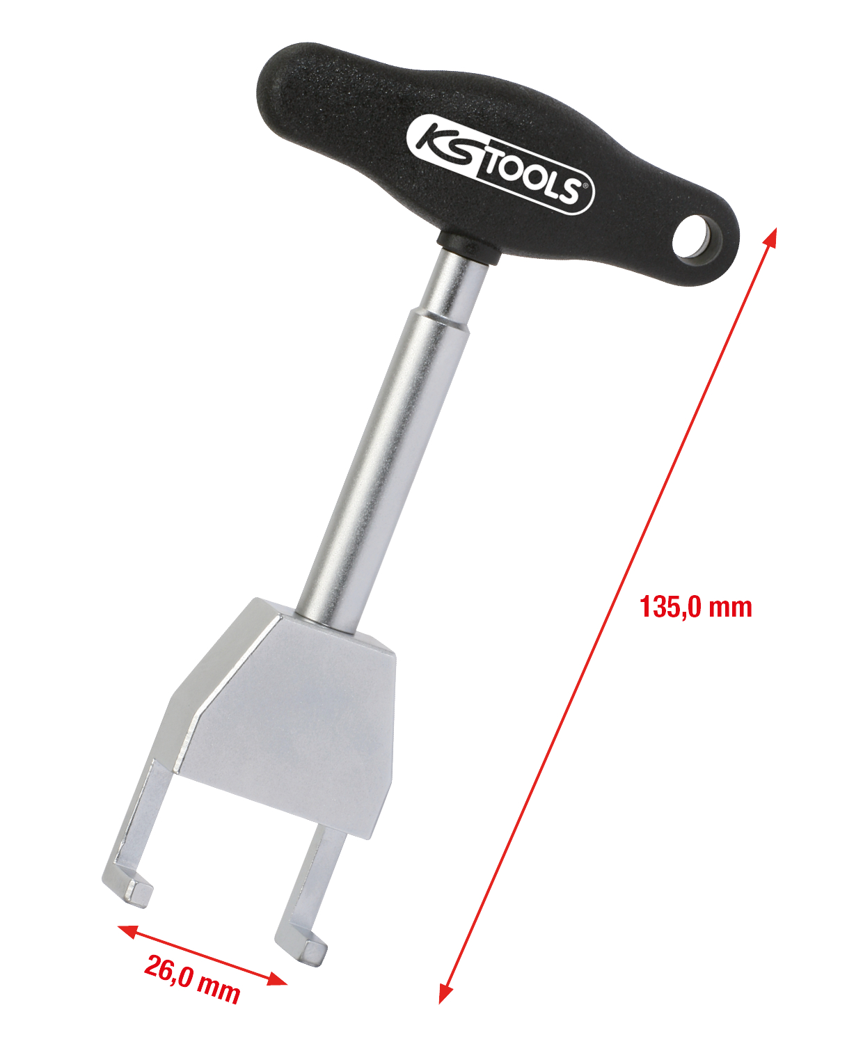 KS Tools T-Griff-Zündspulen-Abzieher, Typ 1, 135mm