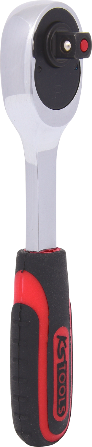 KS Tools 1/4" CHROMEplus Mini-Umschaltknarre, 72 Zahn