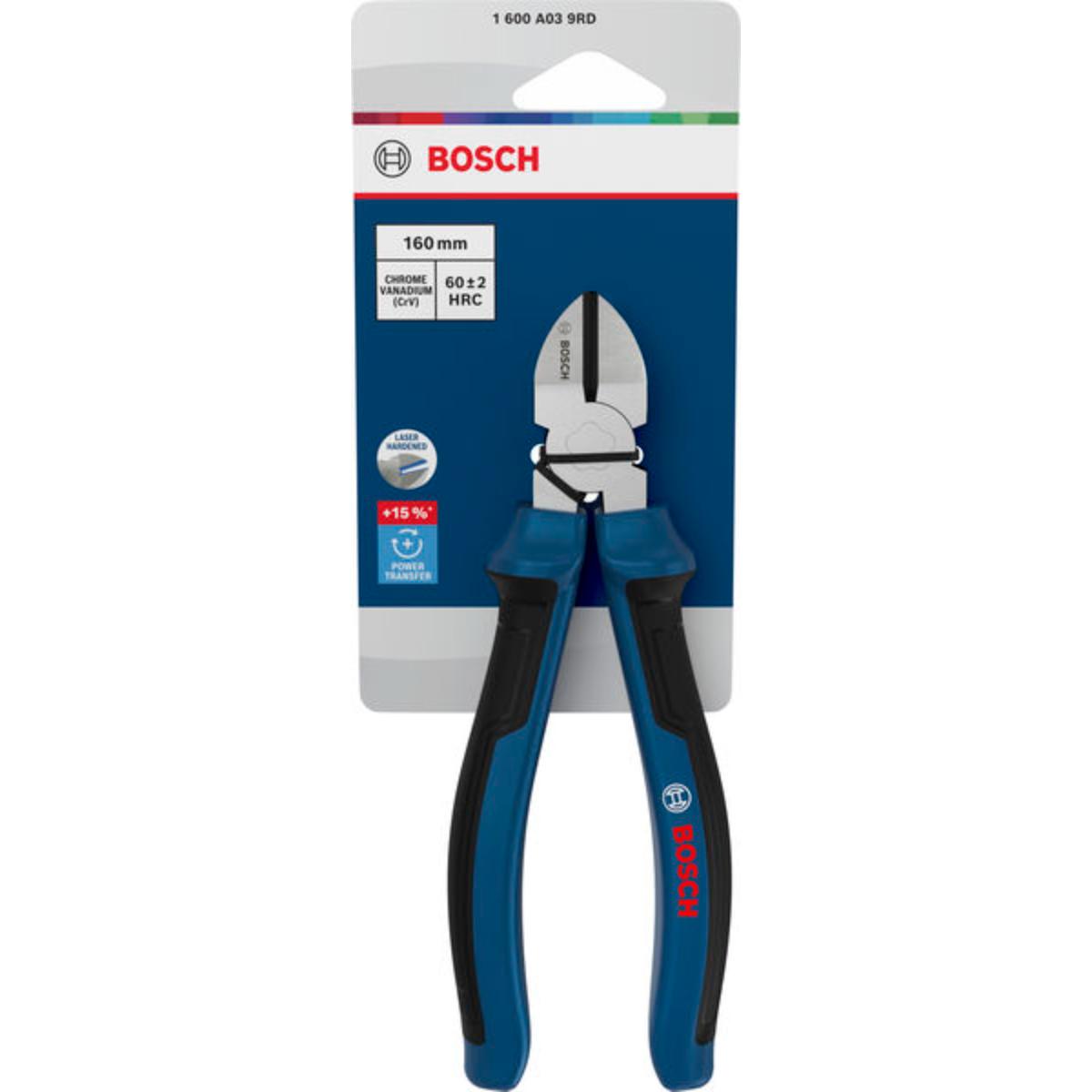 Bosch Diagonal-Seitenschneider 160 mm, Mehrkomponentengriffe