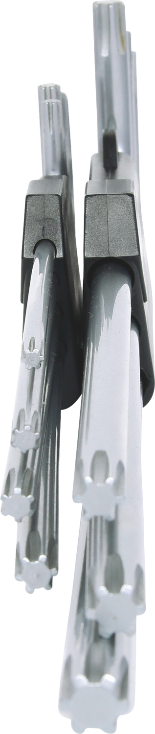 KS Tools RIBE-Winkelstiftschlüssel-Satz, lang, 7-tlg