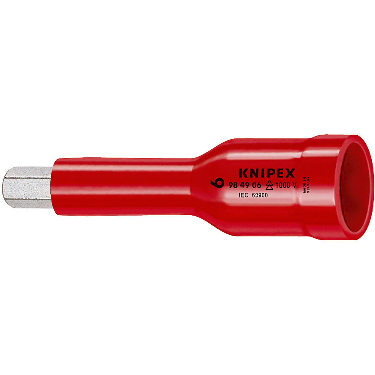 KNIPEX Steckschlüsseleinsatz 1/2 für Innensechskantschrauben