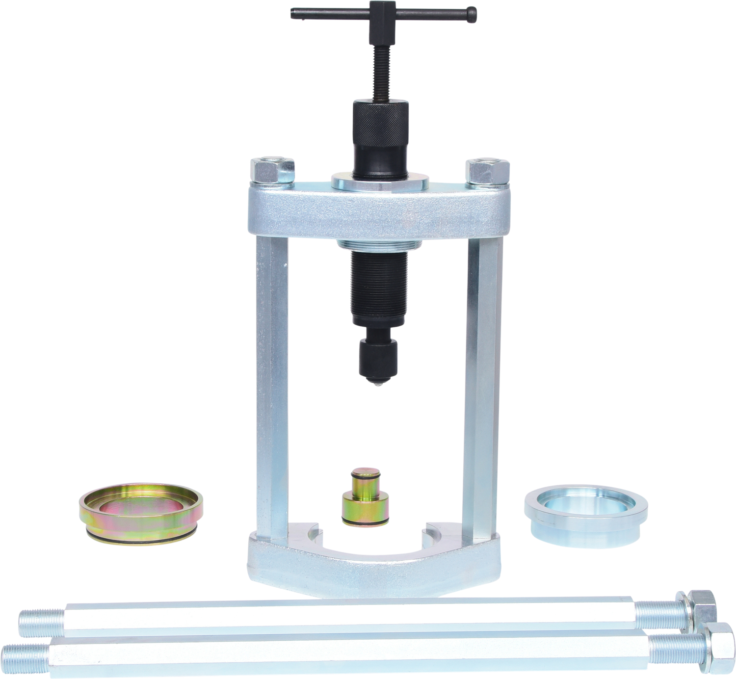 KS Tools Universal-Pressrahmen mit Hydraulikspindel, 6-tlg