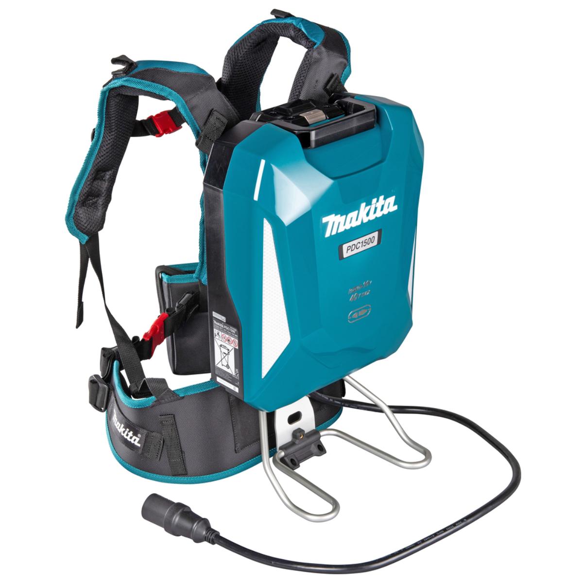 Makita Rückentragbarer Akku 2x18V/40V max./PDC-Connector - 1.500 Wh - PDC1500A01