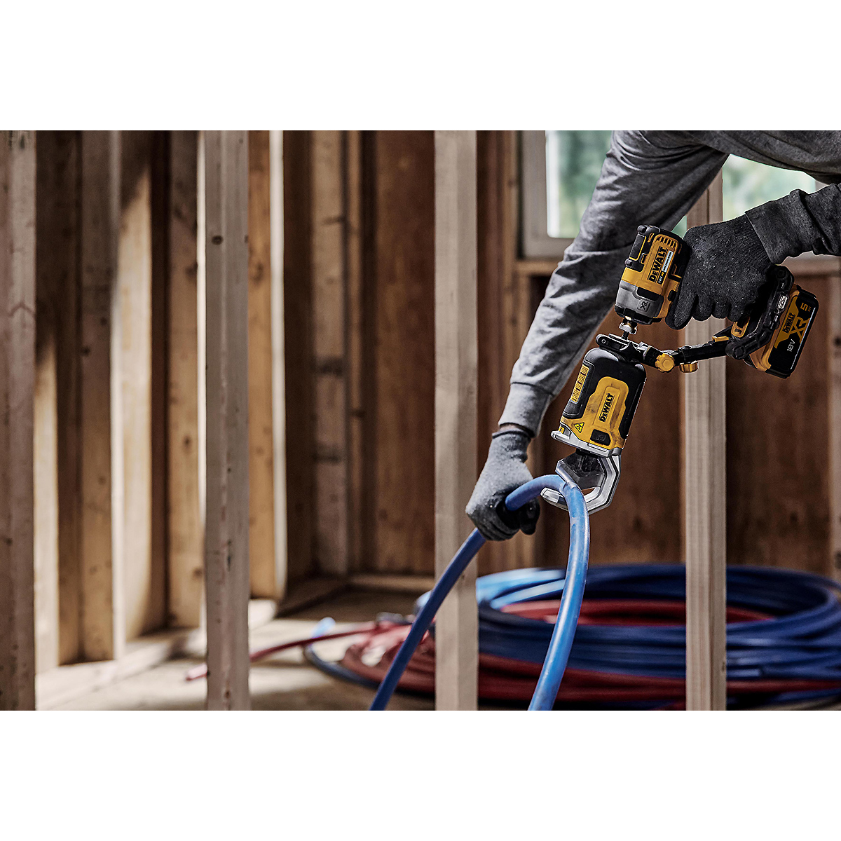 DEWALT Rohrschneidervorsatz PE-Rohre 50mm