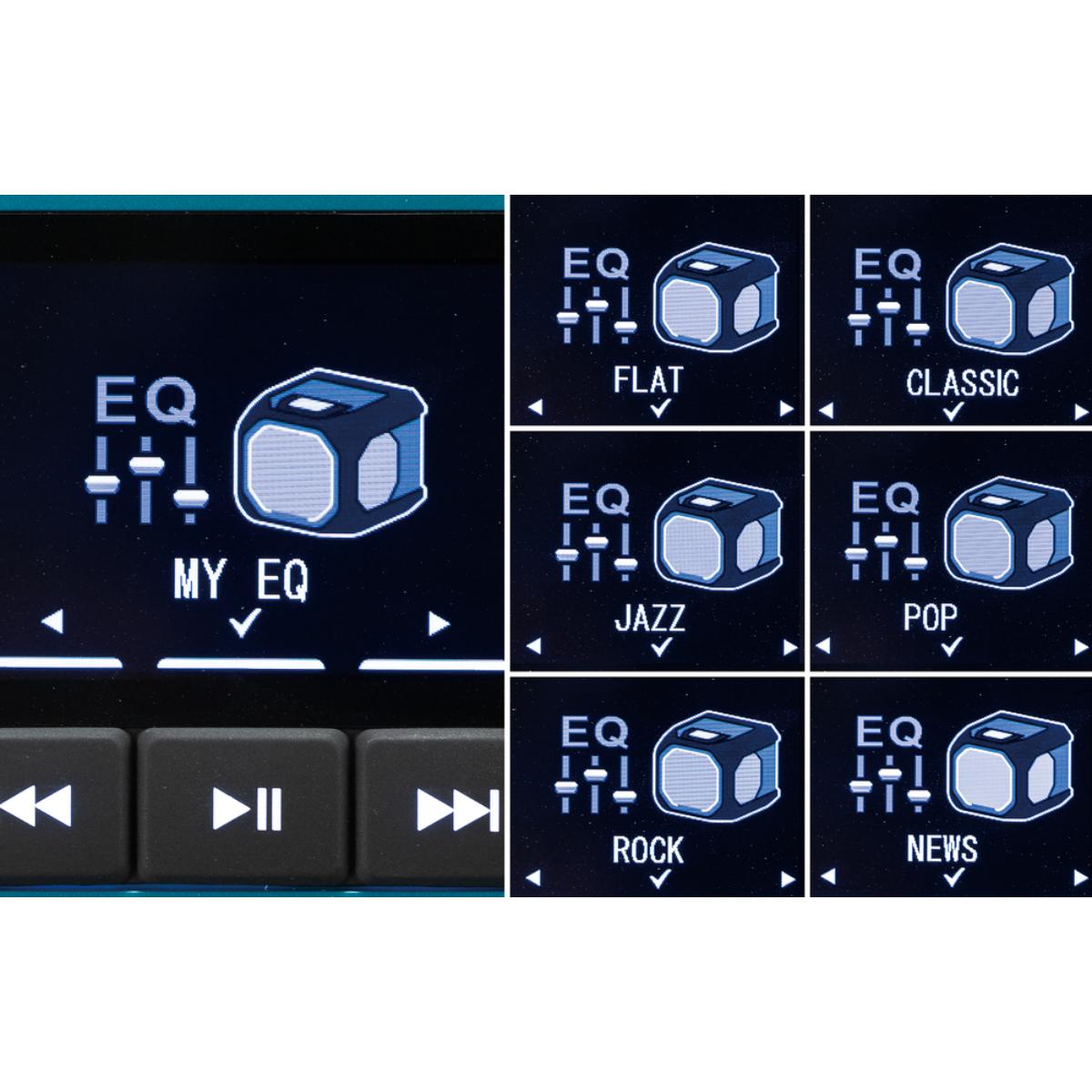 Makita Bluetooth-Lautsprecher XGT - LXT - AC/DC - Bluetooth - Mikrofon - MR014GZ