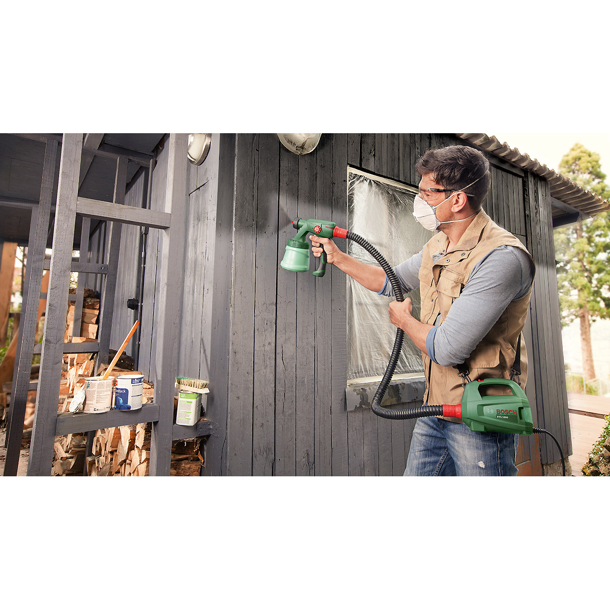 Bosch Farbsprühsystem PFS 1000
