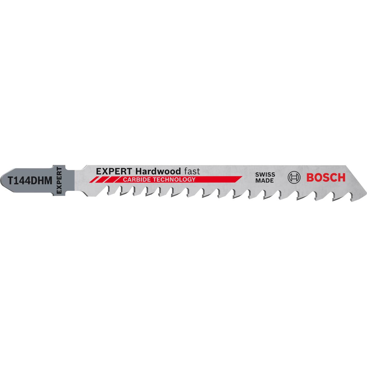 Bosch EXPERT ‘Hardwood Fast’ T 144 DHM Stichsägeblatt, 3 Stück