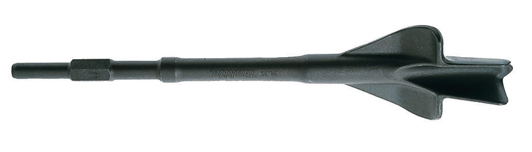 Makita Fugenmeißel mit Gleiter, Mit Gleiter - Breite 35mm - Länge 380mm - 17mm 6-kant - P-13100