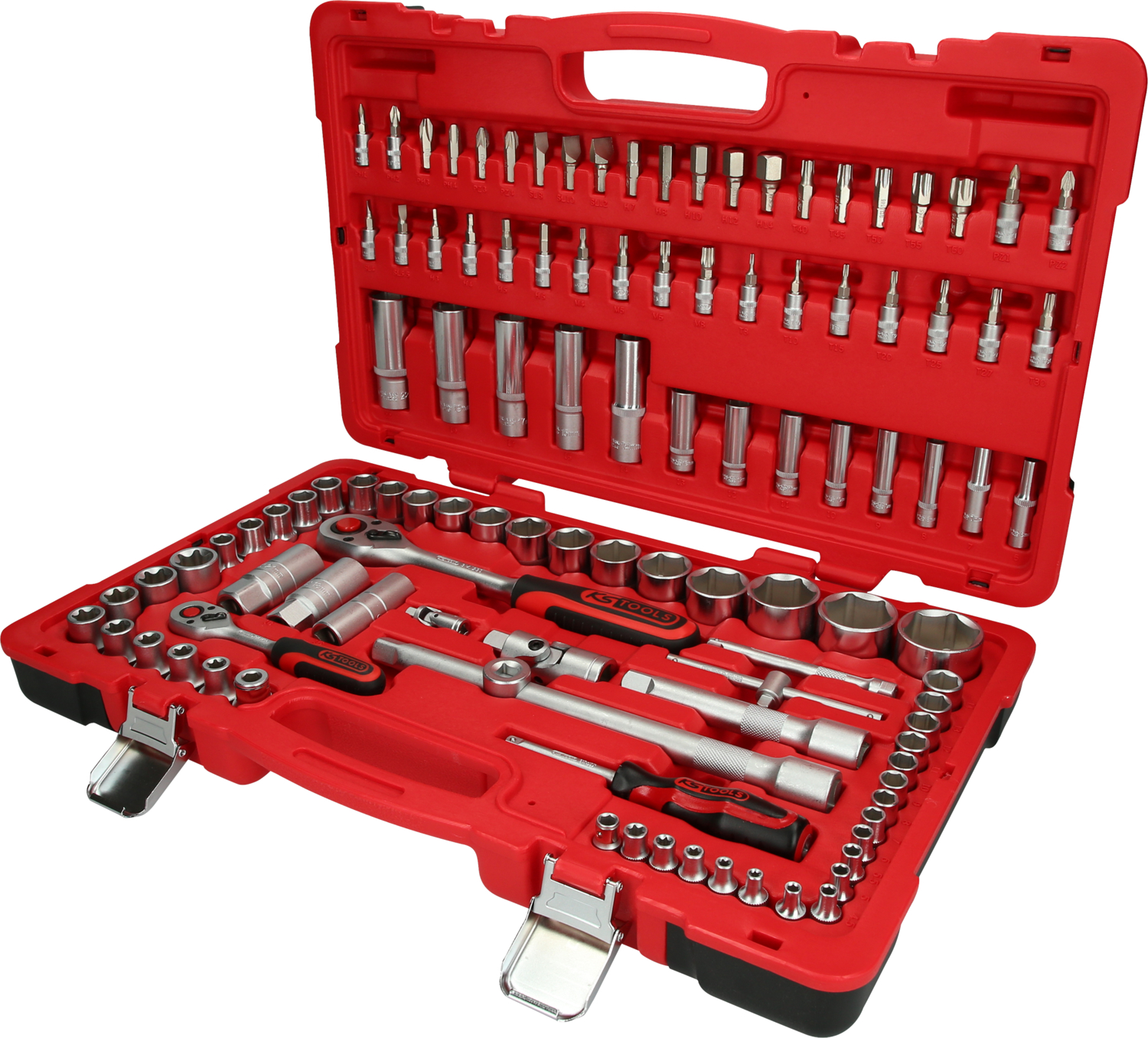 KS Tools 1/4"+1/2" Steckschlüssel-Satz, 110-tlg