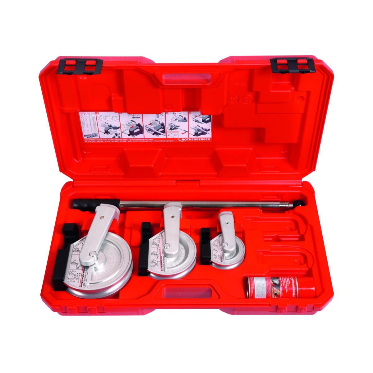 Rothenberger ROBEND H+W Plus Set, Biegegerät, 15-18-22mm