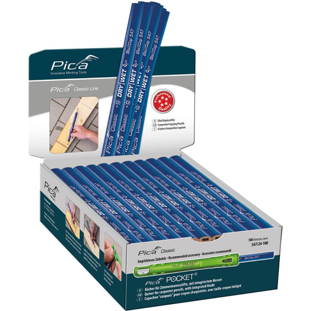 Pica Bleikopierstift "Wet & Dry", 24cm