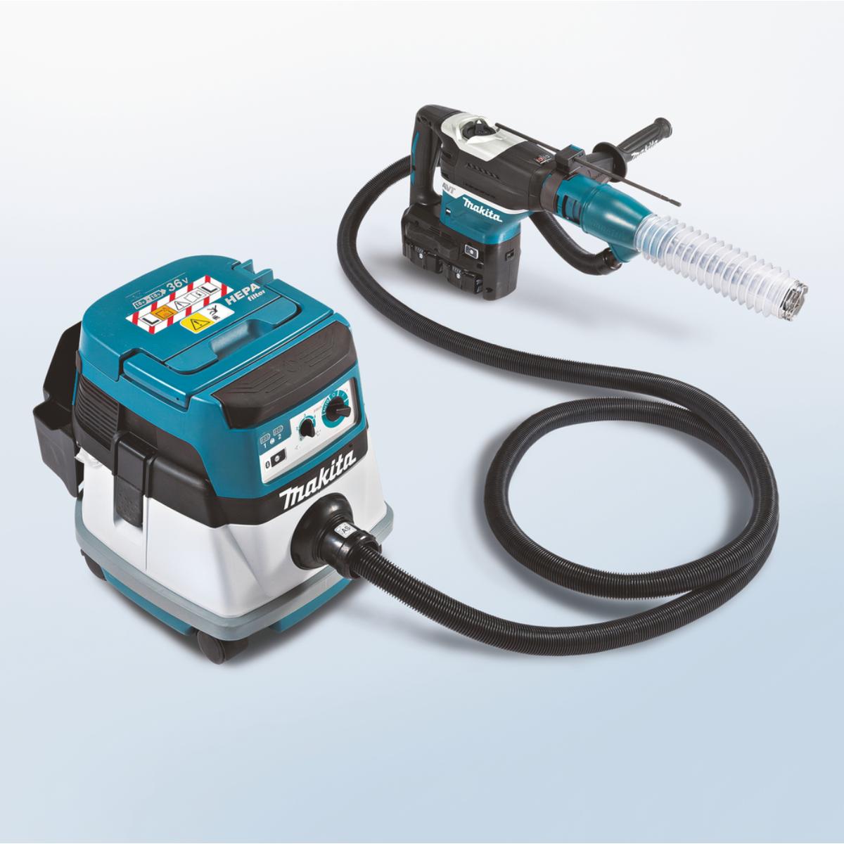Makita Akku-Kombihammer 2x18V - SDS-MAX - 40 mm - 8,0 J - DHR400G2UN