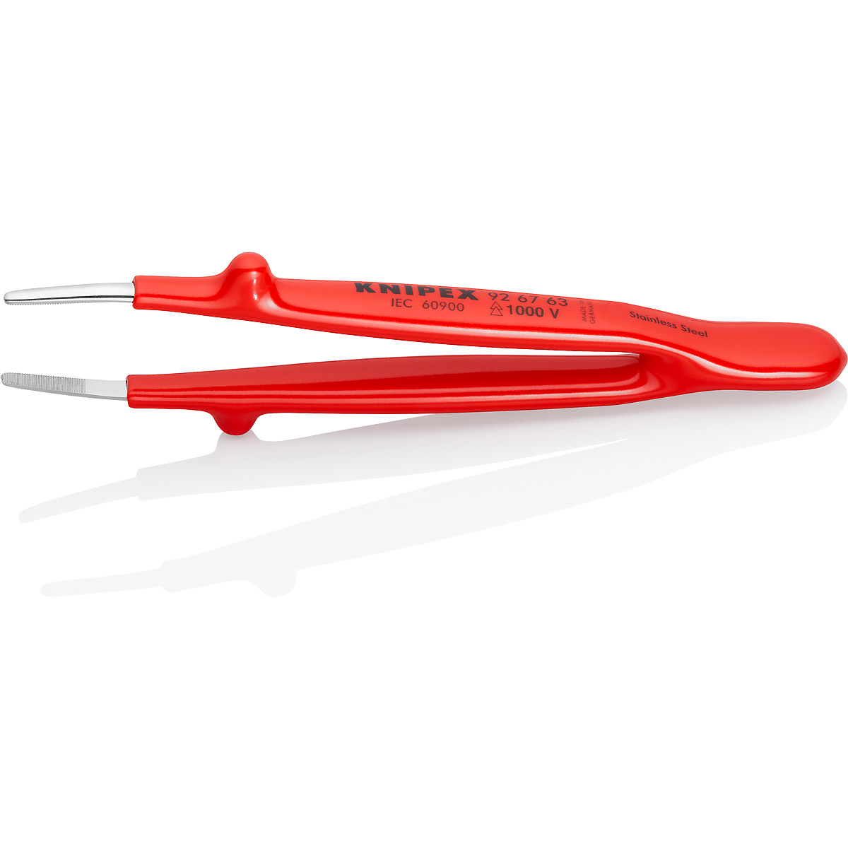 KNIPEX Universalpinzette isoliert 145 mm Glatt