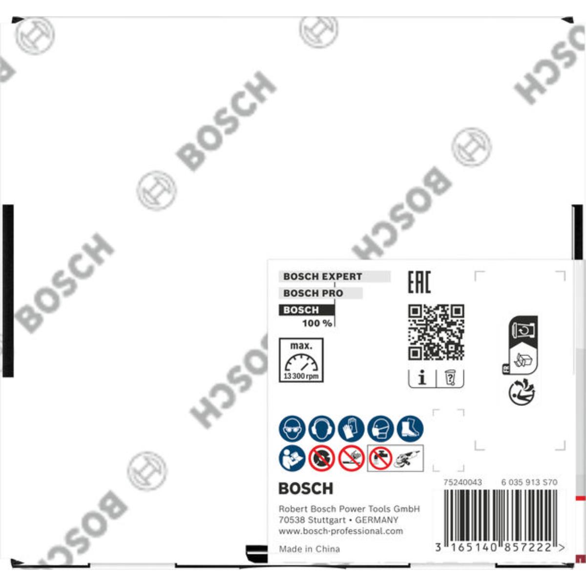 Bosch Multi Material Turbo Diamond Trennscheibe, 115 x 22.23 x 7 mm, 10-Stück