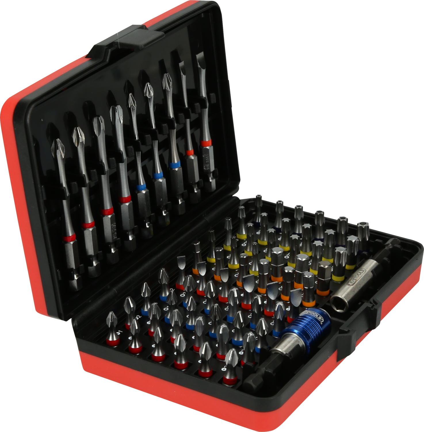 KS Tools 1/4" TORSIONpower Bit-Box, 71-tlg