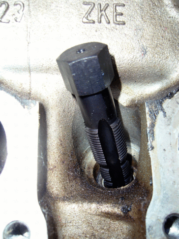 KS Tools Zündkerzengewinde-Reparatur-Satz, 16-tlg